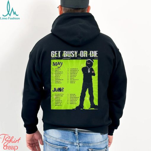 Snot North American Tour 2023 Unisex Sweatshirt, Rapper Snot 2023 Concert T Shirt, Snot 2023 Concert Shirt, Snot Get Busy Or Die 2023 Tour Merch