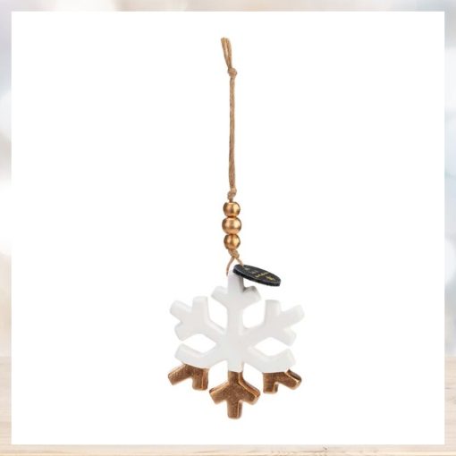 Snowflake Oil Diffuser Ornament