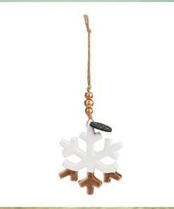Snowflake Oil Diffuser Ornament