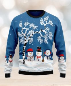 Snowman Beauty Ugly Christmas Sweater Style Gift For Men And Women