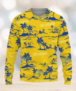 South Dakota State Jackrabbits Aloha Hawaii Beach Knitted Christmas Sweater