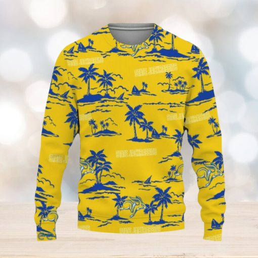 South Dakota State Jackrabbits Aloha Hawaii Beach Knitted Christmas Sweater