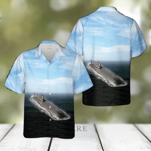 Soviet Submarine Tk 17 Of Typhoon Class Hawaiian Shirt