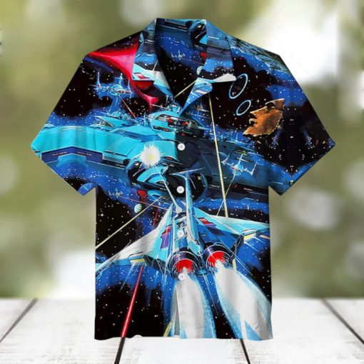 Space Wars Universal Aloha Hawaiian Shirt