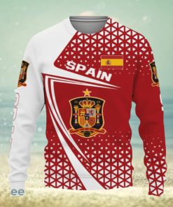 Spain Flag pattern sport soccer team World Cup qatar champions football Ugly Xmas Sweater