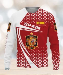 Spain Flag pattern sport soccer team World Cup qatar champions football Ugly Xmas Sweater