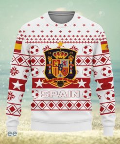 Spain National World Cup Soccer Team Qatar World Cup Champions Soccer Team Ugly Xmas Sweater