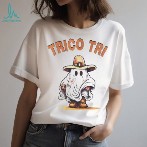 Spanglish Halloween Trico Tri Ghost shirt