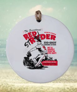 Spencer Strider the sensational Red Stryder he’ll shoot you’re eye out ornament