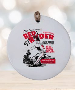 Spencer Strider the sensational Red Stryder he’ll shoot you’re eye out ornament