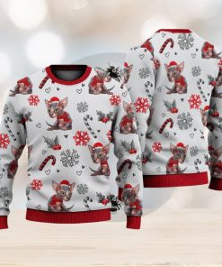 Sphynx Cat Christmas Pattern Sweater Trending For Men And Women Gift Holidays