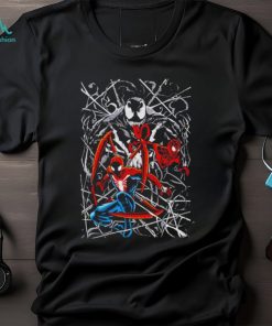 Spider man and Venom web heads shirt