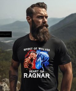 Spirit of Wolves Heart of Ragnar shirt