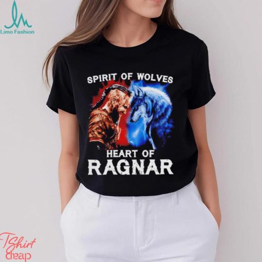 Spirit of Wolves Heart of Ragnar shirt