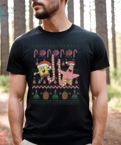 Spongebob Squarepants And Patrick Holiday Sweater Shirt