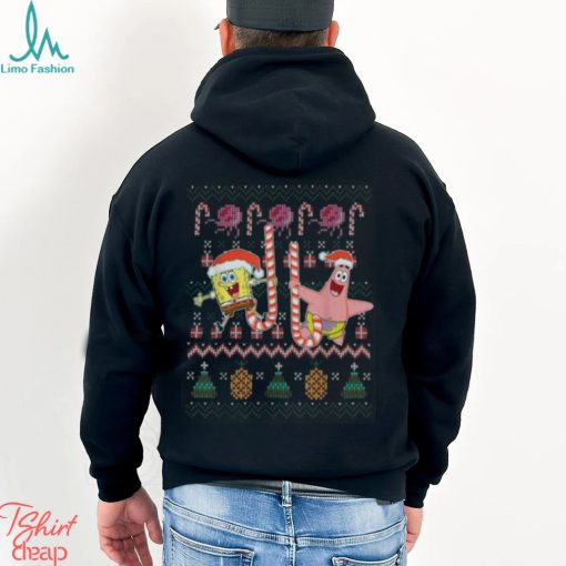 Spongebob Squarepants And Patrick Holiday Sweater Shirt