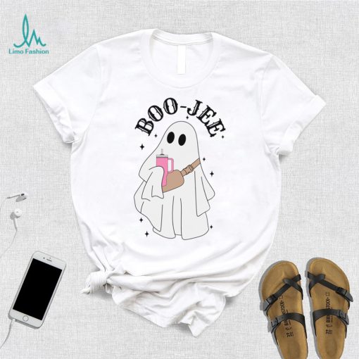 Spooky Season Cute Ghost Halloween Costume Boujee Boo Jee Sweatshirt