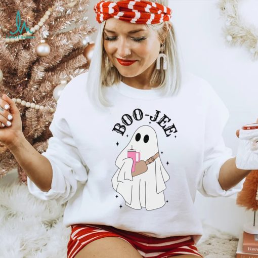 Spooky Season Cute Ghost Halloween Costume Boujee Boo Jee Sweatshirt