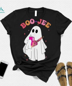 Spooky Season Cute Ghost Halloween Costume Boujee Boo Jee T Shirt (2)