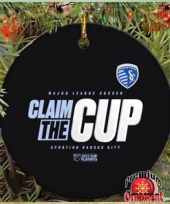 Sporting Kansas City 2023 MLS Cup Playoffs claim the cup ornament