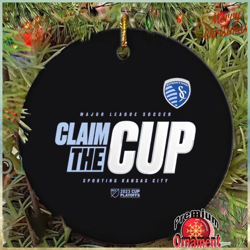 Sporting Kansas City 2023 MLS Cup Playoffs claim the cup ornament