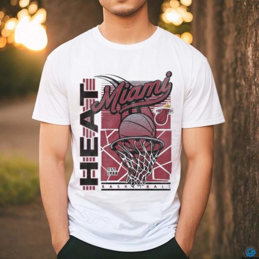 Sportiqe Miami Heat Waycross Comfy T Shirt