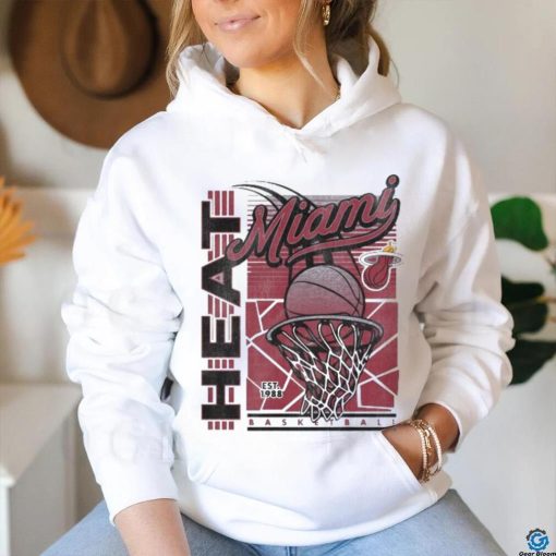 Sportiqe Miami Heat Waycross Comfy T Shirt