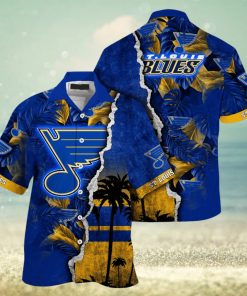 St. Louis Blues NHL Hawaiian Shirt Custom Tan Lines Aloha Shirt