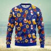 Custom Name And Number EPL Everton Grinch Ugly Christmas Sweater All Over Print Trending Sweater For Fan