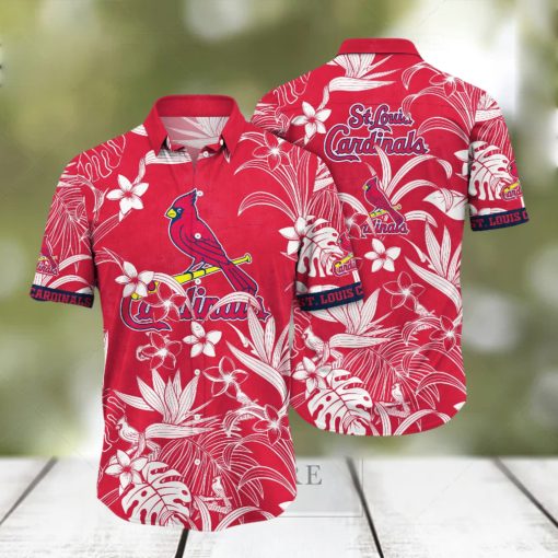 St. Louis Cardinals MLB Hawaiian Shirt High Temperaturestime Aloha Shirt