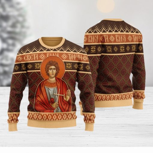 St. Trifun Ugly Christmas Sweater Christmas Gifts Unisex