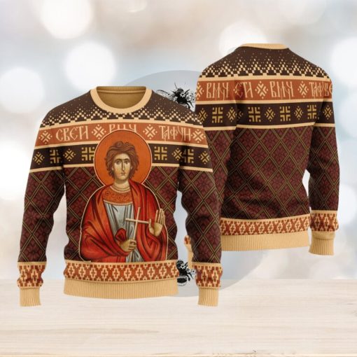 St. Trifun Ugly Christmas Sweater Christmas Gifts Unisex