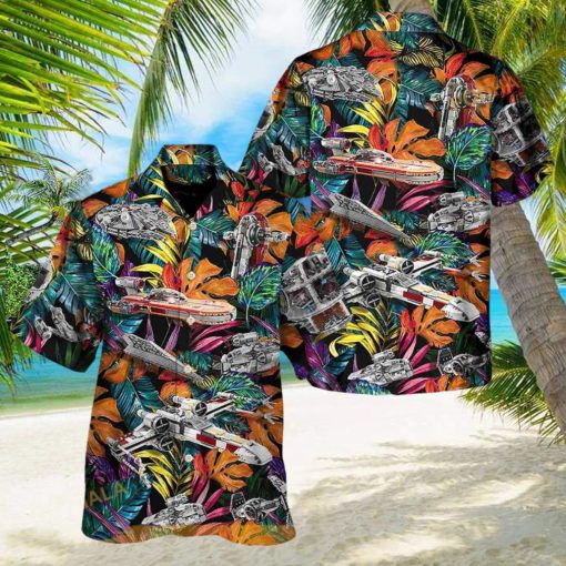 Star Wars Lego Ship Tropical Hawaii Shirt