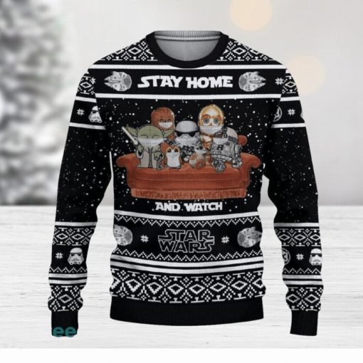 Star Wars Movies Christmas Outfit Knitted 3D Sweater For Thanksgiving