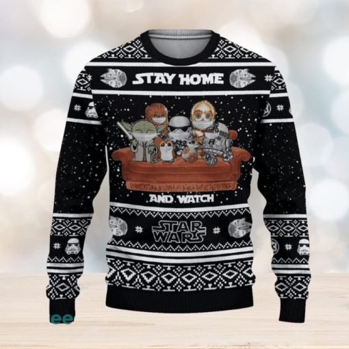 Star Wars Movies Christmas Outfit Knitted 3D Sweater For Thanksgiving