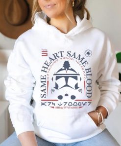 Star Wars same heart same blood logo shirt