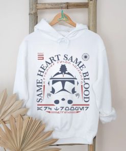 Star Wars same heart same blood logo shirt