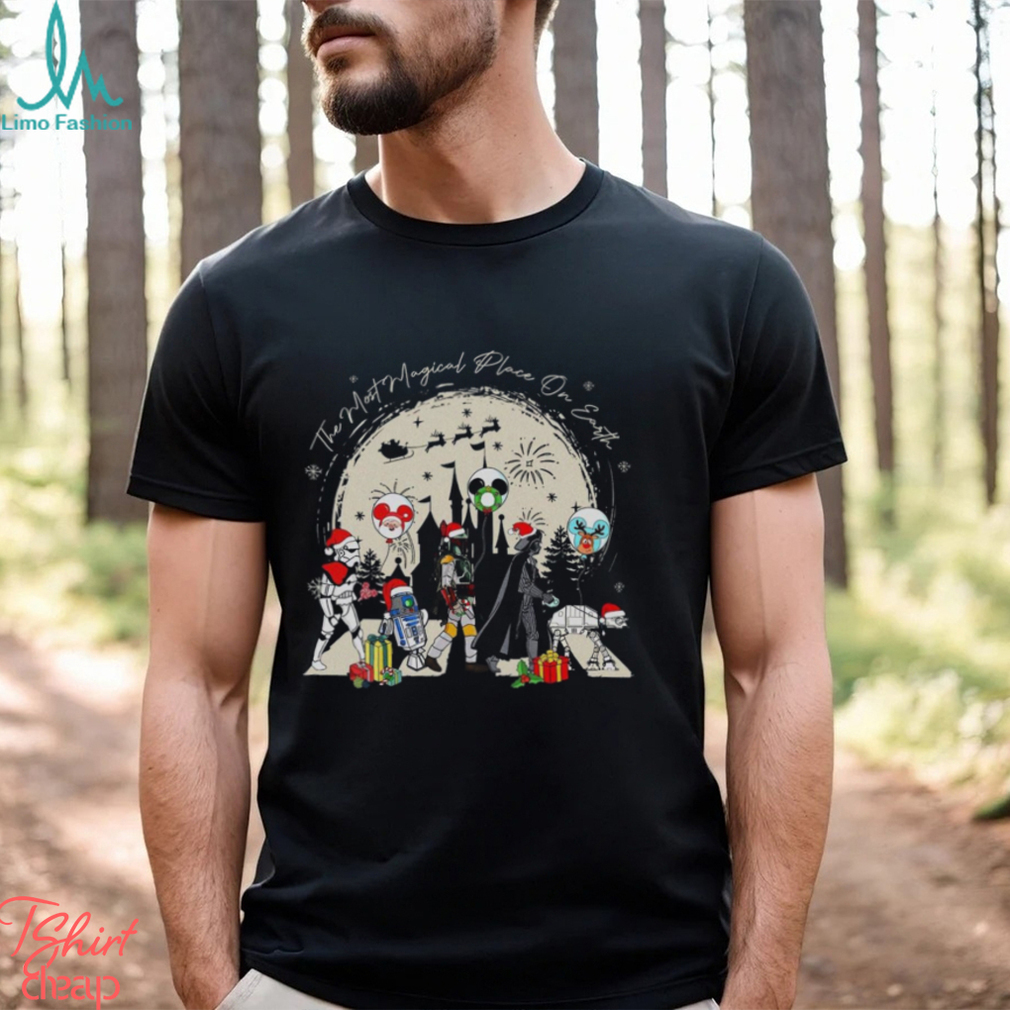 Starwars Christmas Shirt The Most Magical Place On Earth Galaxy T Shirt Unisex Starwars Christmas Shirt The Most Magical Place On Earth Galaxy T Shirt Unisex