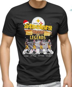 Steelers thank you for the memories The Legends Abbey Road signatures shirt