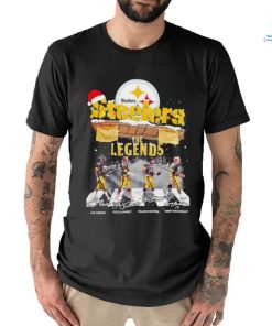 Steelers thank you for the memories The Legends Abbey Road signatures shirt