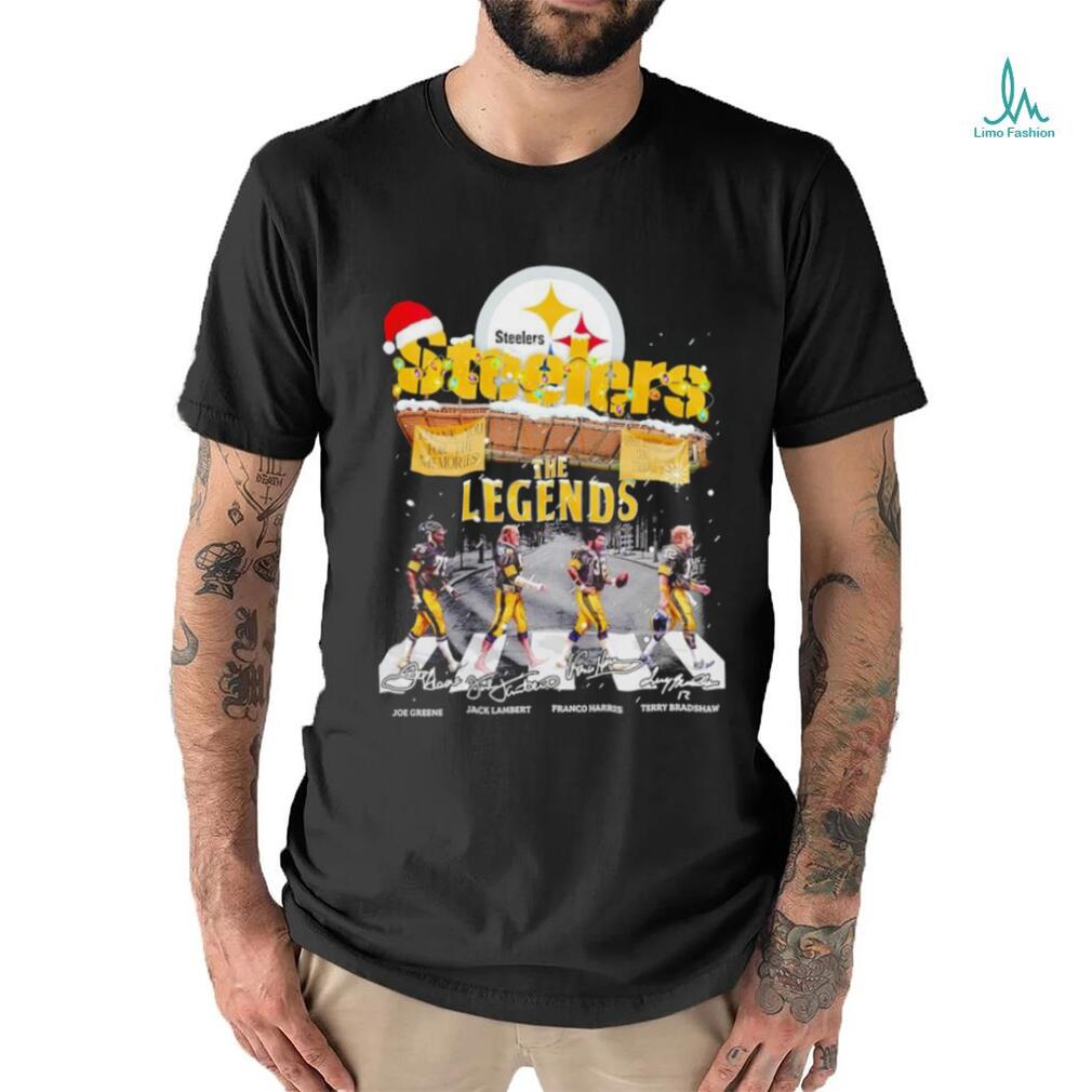 Pittsburgh Steelers The Legends Abbey Road Signatures Shirt