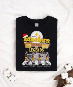 Steelers thank you for the memories The Legends Abbey Road signatures shirt