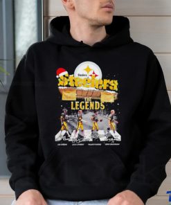 Steelers thank you for the memories The Legends Abbey Road signatures shirt