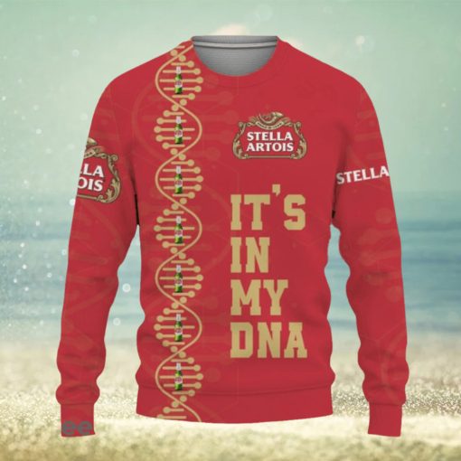 Stella Artois Beers It’s In My DNA Ugly Christmas Sweater For Men And Women