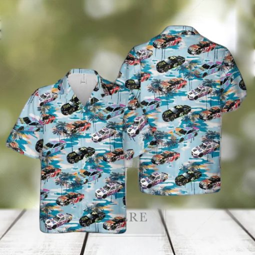 Stewart haas Racing Hawaiian Shirt