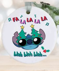 Stitch Fans Falalala Christmas Tree Decoration Christmas Ornaments