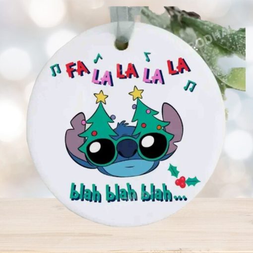 Stitch Fans Falalala Christmas Tree Decoration Christmas Ornaments