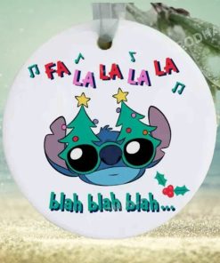 Stitch Fans Falalala Christmas Tree Decoration Christmas Ornaments