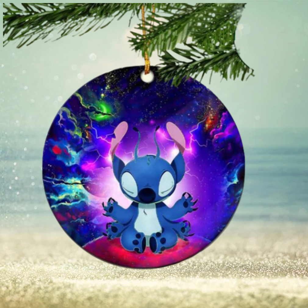 Stitch Yoga Love You To The Moon Galaxy Perfect Gift For Holiday Christmas Tree Gift Unique Ornament Stitch Yoga Love You To The Moon Galaxy Perfect Gift For Holiday Christmas Tree Gift Unique Ornament
