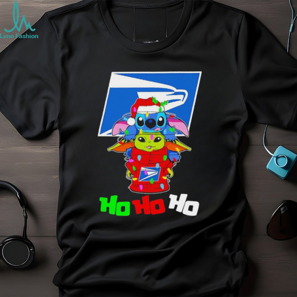 Stitch and baby Yoda Target ho ho ho Christmas shirt - Limotees